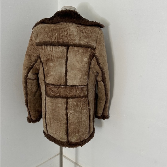 Schott NYC Real Shearling Jacket - Picture 6 of 7